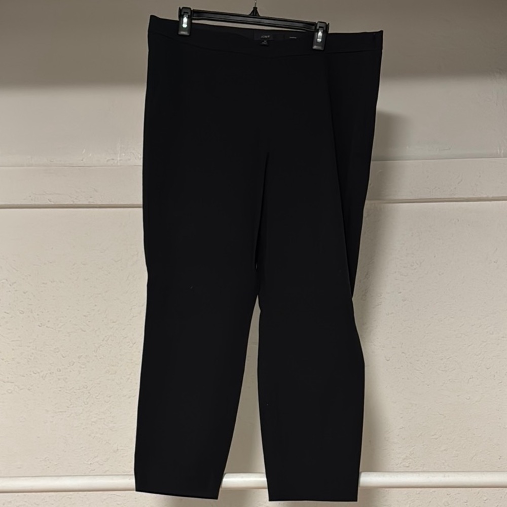 J. Crew Black Ankle Cropped Pants
